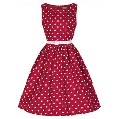 robe a poi rouge