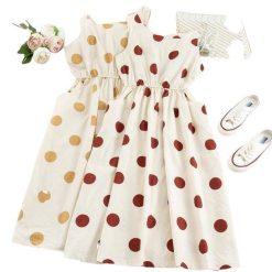 Robe D Ete A Pois Soiree Longue Femme