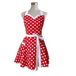 Robe Retro A Pois Cuisine Vintage