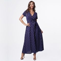 Robe à Pois#robe pois american vintage#Robe à Pois<br> American Vintage - coccinelle-paradis