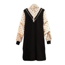 Robe Longue A Pois Pull Grande Taille