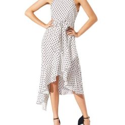 Robe Volants Asymétrique