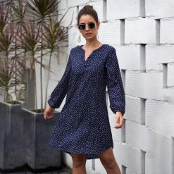 Robe à Pois##Robe à Pois<br> Amples Robes Tunique - coccinelle-paradis