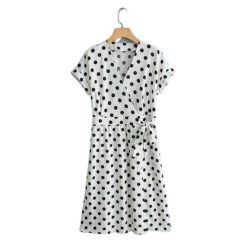 Robe A Pois Vintage Femme