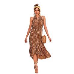 Robe D Ete A Pois Longue Soiree Femme