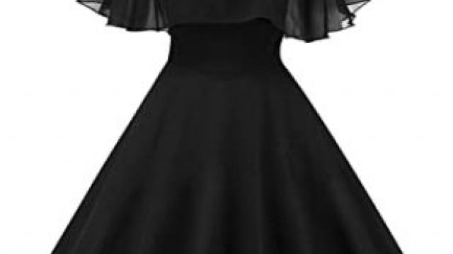 Que Mettre Sur Une Robe Noire Sans Manches ?