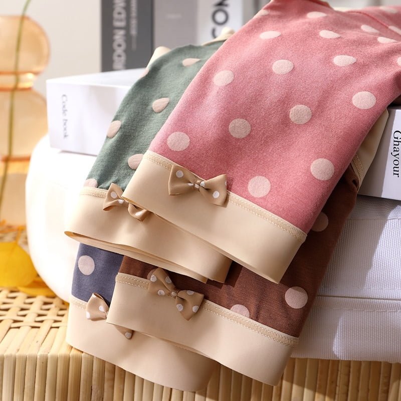 Sous-Vêtements Coton Femmes Motifs Pois