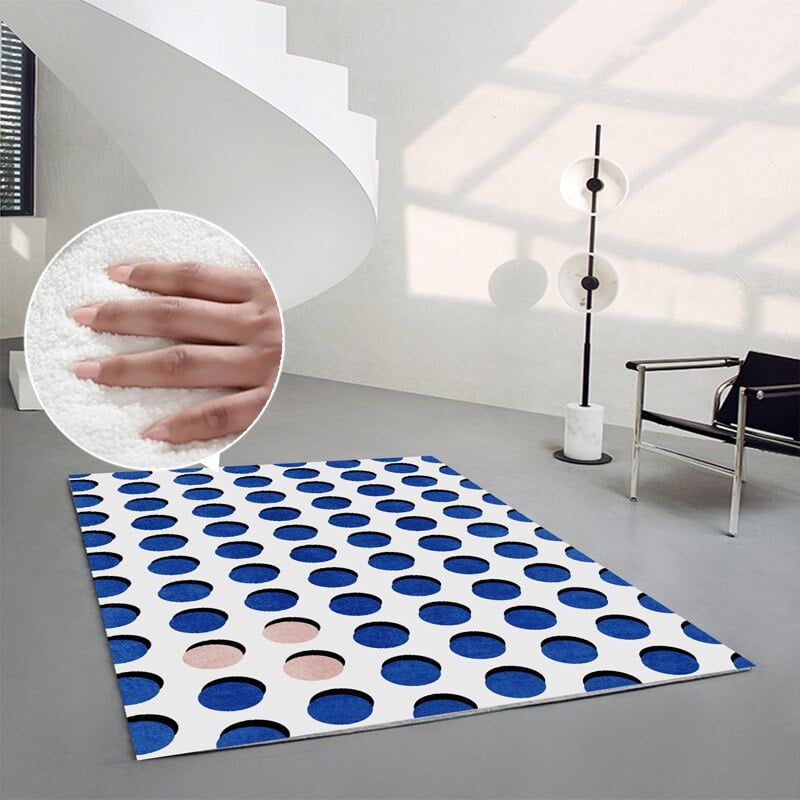 Klein Tapis Sol Peluche Salon Luxueux