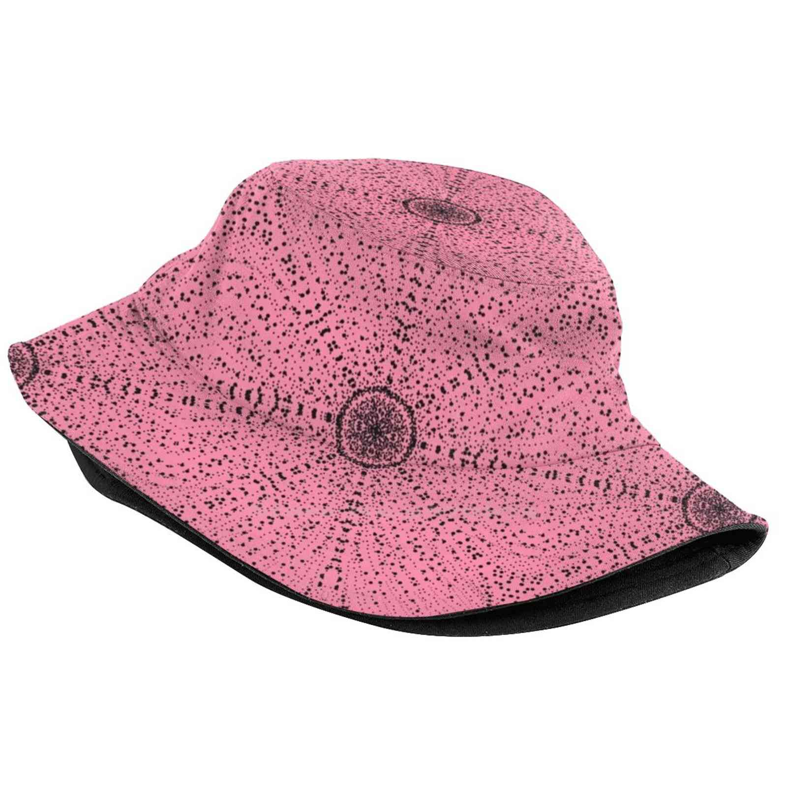 Chapeau de protection solaire unisexe rose, casquette d'été, mignon, apaisant, relaxant, à fleurs 2