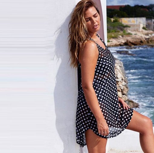 Robe de plage à pois pour femmes, sexy, éducative 138, 2023 1