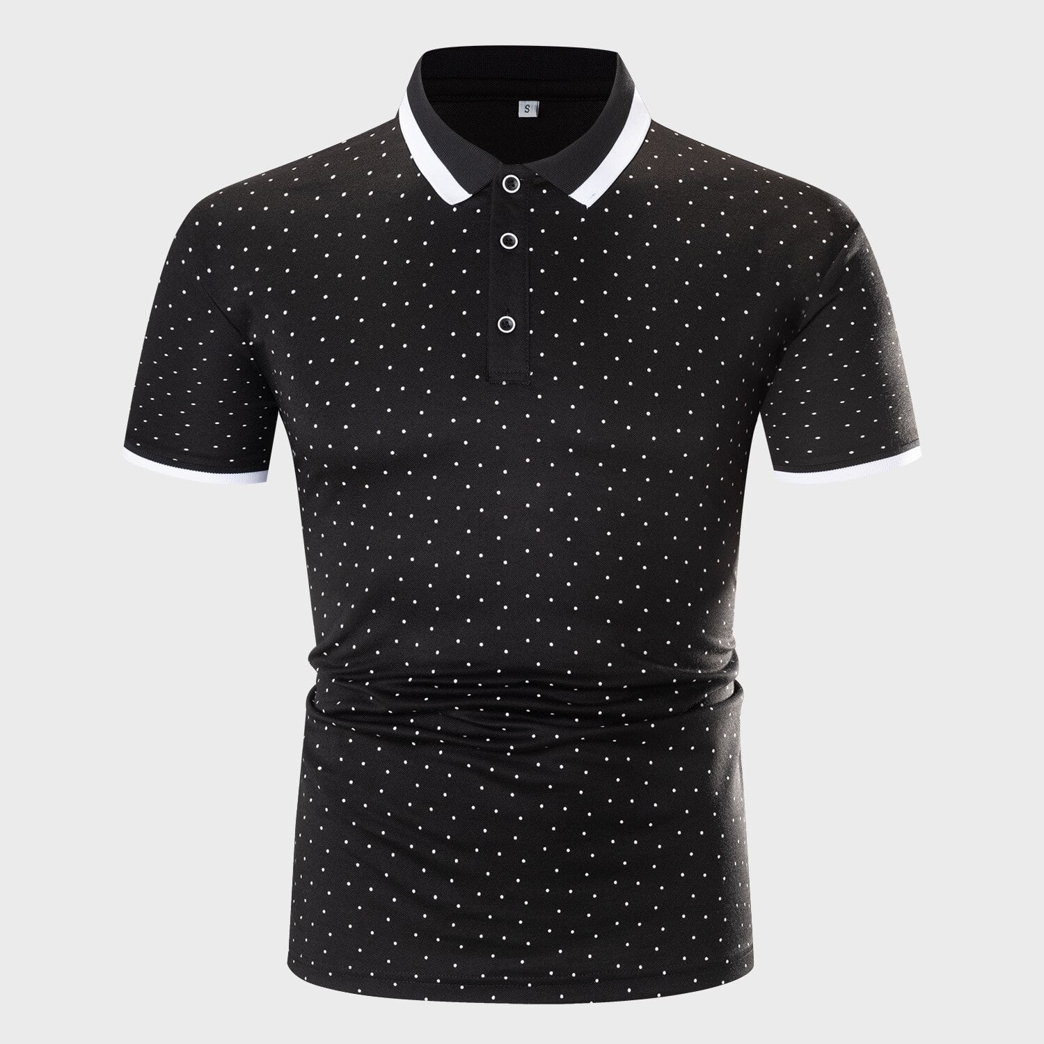Polo d'été à manches courtes pour hommes, haut à pois imprimés, ample, grande taille, à la mode, chemises de Golf décontractées, 2XL-5XL, 2022 2
