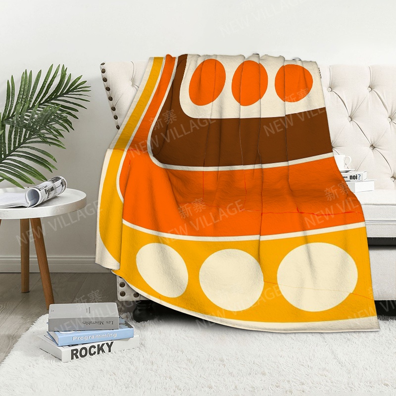 Couverture Plaid à Motif Géométrique Doux et Poilu pour Canapé, Couvertures Chaudes pour le Genou, Couvre-Lit, Décor Boho, Polaire Chaude, Nordique, Vintage, Hiver