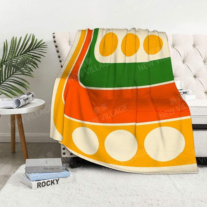 Couverture Plaid à Motif Géométrique Doux et Poilu pour Canapé, Couvertures Chaudes pour le Genou, Couvre-Lit, Décor Boho, Polaire Chaude, Nordique, Vintage, Hiver